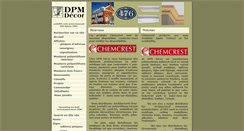 Desktop Screenshot of dpmdecor.com